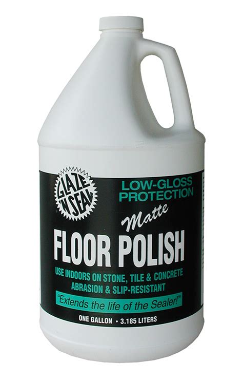 Matte Floor Polish Glaze N Seal Products
