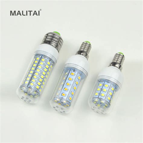 1x 30 36 48 56 69 89 102leds E14 E27 220v Led Corn Light Bulb Replace Compact Fluorescent Lamp