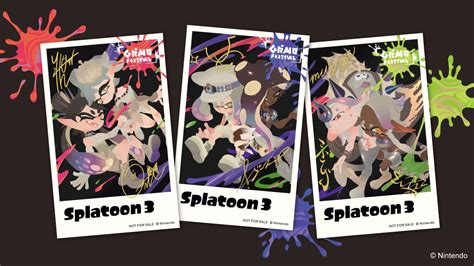 スプラトゥーン3最大のフェスグランドフェスティバルが9月13日から開催 トピックス Nintendo