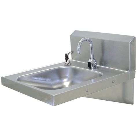 Advance Tabco 7 PS 26 Hands Free Hand Sink With Soap Dispenser ADA