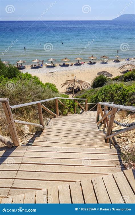 Picturesque Sandy Gerakas Beach A Breeding Site Of The Caretta Sea