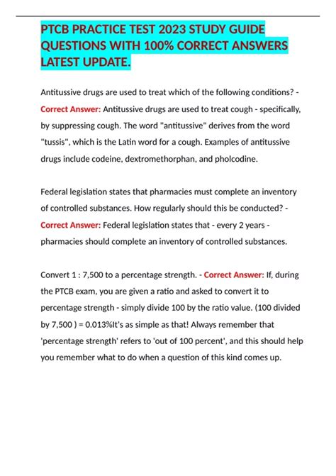 Free Ptcb Practice Exam 9