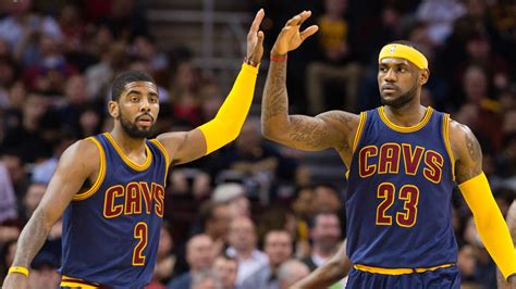 Nba Kyrie Irving And Lebron James Helped Cleveland Cavaliers Beat San