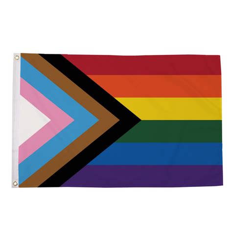 Progress Rainbow Gay Pride Ft By Ft Premium Flag THE PRIDE SHOP