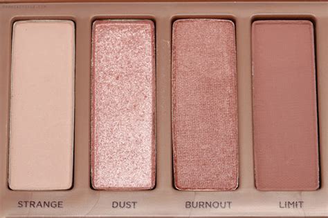Review Swatches Urban Decay Naked Palette From Head To Toe