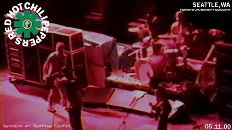 Red Hot Chili Peppers Seattle Hometown Benefit Full Show Uncut Aud Amt P