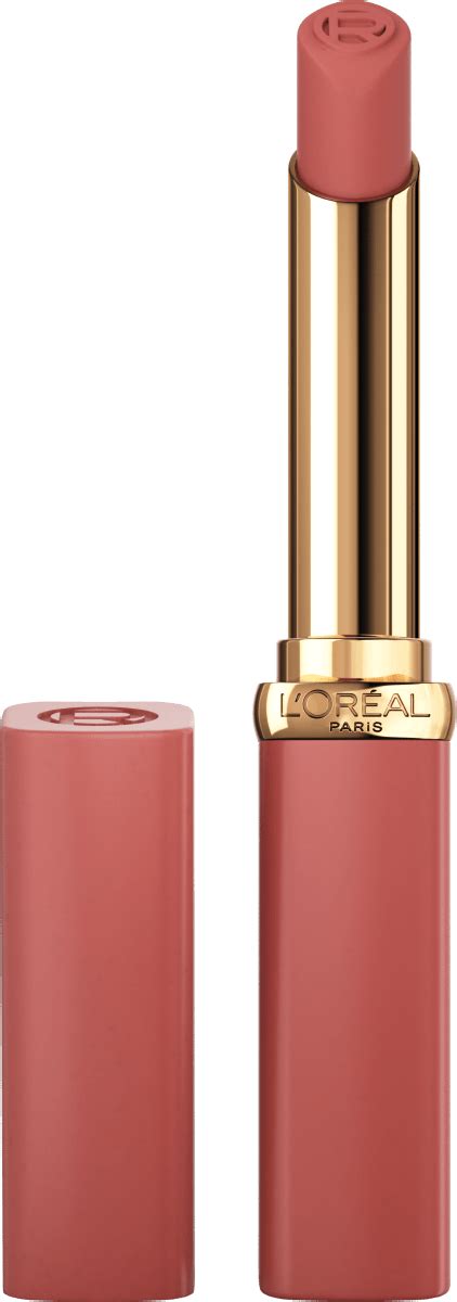 L ORÉAL PARIS rtěnka Colors of Worth Color Riche Intense Volume Matte Slim Nude audacious