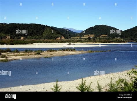 grey river  paparoa national park  zealand stock photo alamy