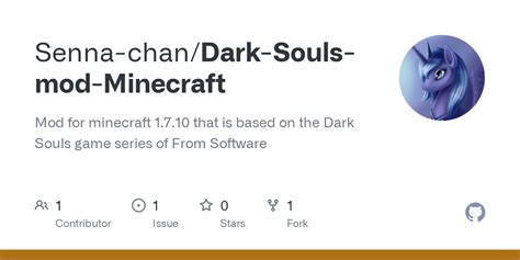 GitHub Senna Chan Dark Souls Mod Minecraft Mod For Minecraft 1 7 10