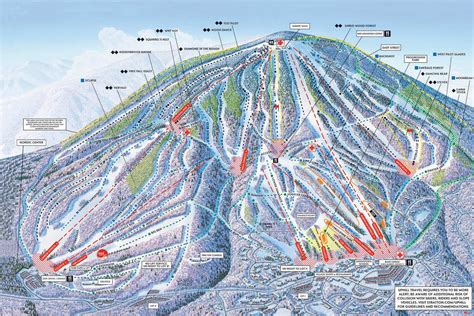 Stratton Mountain Trail map - Freeride