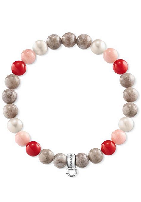 Thomas Sabo Charm Armband Rot Weiss Braun X Jetzt