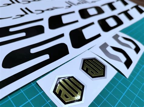 Scott Mtb Stickers Sports Equipment Bicycles And Parts Parts