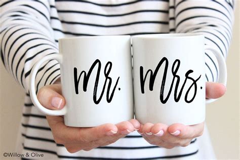 Mr And Mrs Coffee Mugs Mr And Mrs Mugs Set Of 2 Couple Mugs Mr And Mrs T Mugs Wedding Mugs