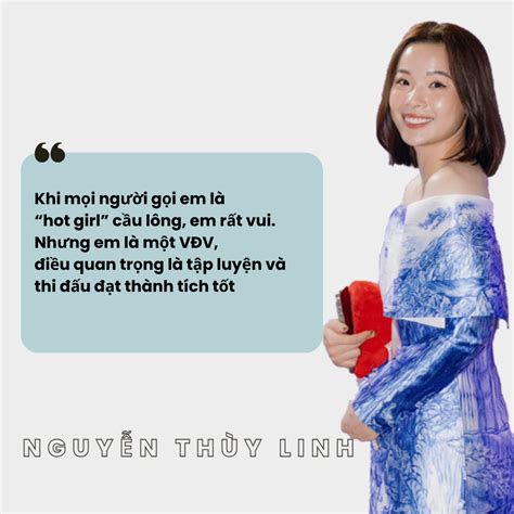 Hot girl cầu lông Nguyễn Thùy Linh Ngôi sao cô đơn vươn mình rực rỡ