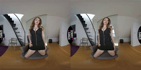 Mila Azul Busty Doll Video StripzVR Scene Porn Pic