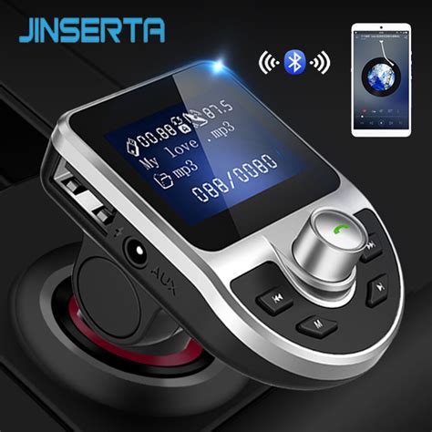 JINSERTA Zestaw G O Nom Wi Cy Samochodowy Bluetooth Nadajnik Modulator