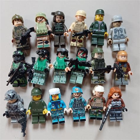 Lego Military Minifigures bootleg, Hobbies & Toys, Toys & Games on ...