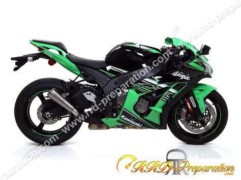 Arrow Pro Race Titanium Silencer For Kawasaki Zx R Motorcycle From