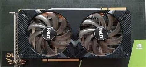 Видеокарта Palit GeForce GTX 1660 dual OC | Festima.Ru - Мониторинг ...