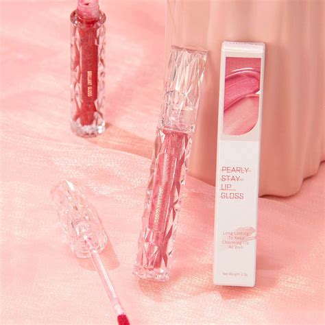 10 Colors Diamond Liquid Lipstick 1 Piece Metallic Moisturizing Pearlescent Lip Gloss Shiny Lip