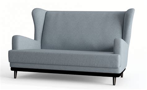 Диван прямой двухместный на ножках dream серый "Оскар" - купить за ...