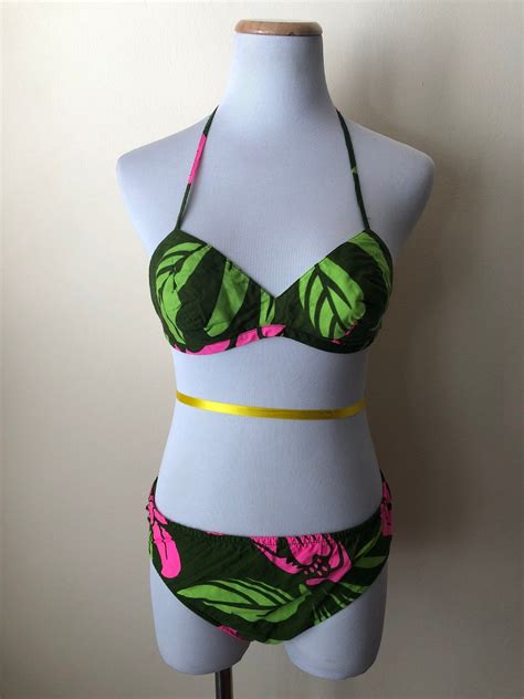 Mid Century Bikini By Foxy Lady Size 6 1960s Etsy