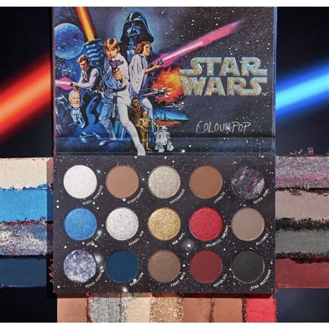 Colourpop Eyeshadow Palette Authentic Lilac Peach Mint Blue Pink Nude Brown Smokey Shadow