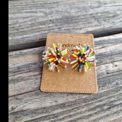 Серьги на лето 🌞 в 2024 г | Серьги, Бисерные серьги, Бисер