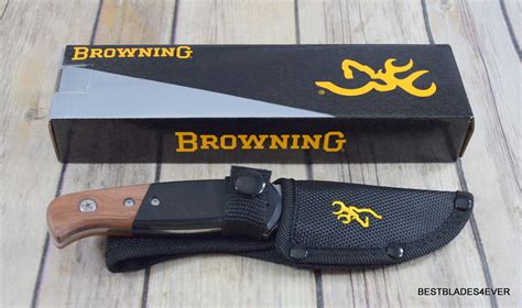 Browning Fixed Small Hunting Skinning Knife Razor Sharp Blade With