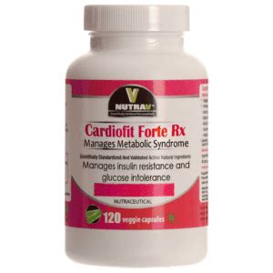 Cardiofit Forte Rx - Manages Metabolic Syndrome - Nutra-V Inc.
