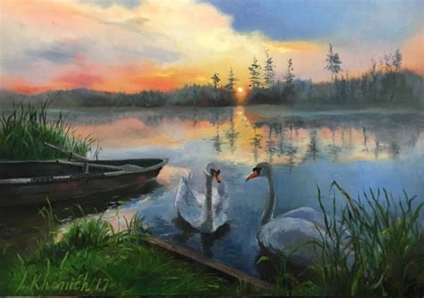 Realistic Landscape Painting at PaintingValley.com | Explore collection ...