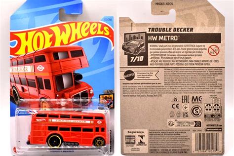 Trouble Decker Hkg Hot Wheels
