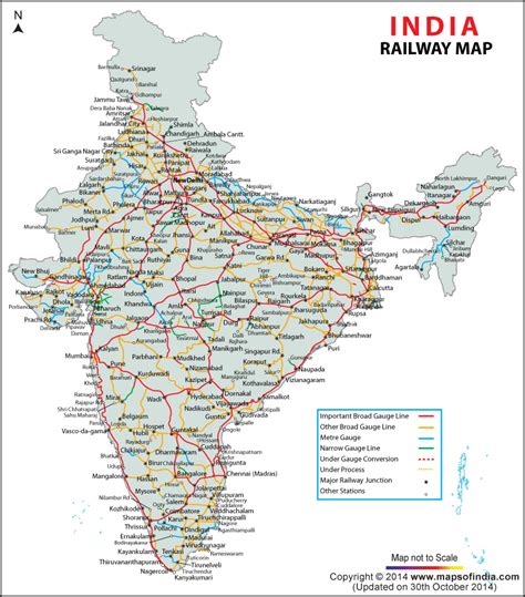 Rail Information Indian Railway Map