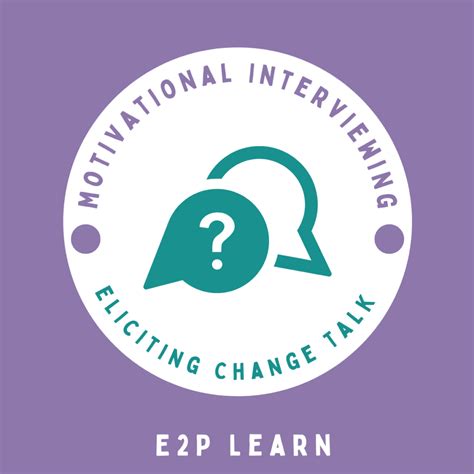 Eliciting Change Talk In Motivational Interviewing Center For