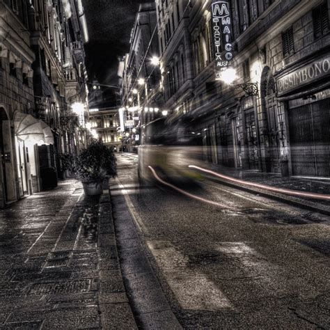 Gray City Night Ipad Wallpapers Free Download