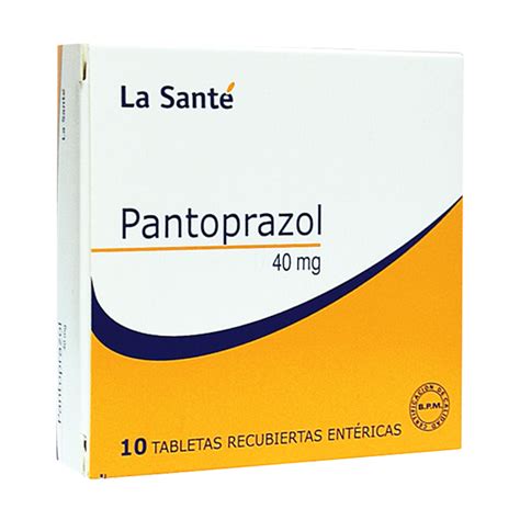 Droguer A La Econom A Pantoprazol Mg La Sante Caja X Tabletas