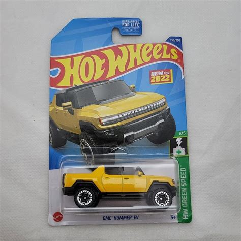 Hot Wheels GMC Hummer EV HW GREEN SPEED Hot Wheels Gmc Mattel