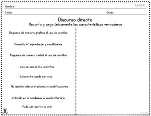 Qu Es El Discurso Directo Legsa