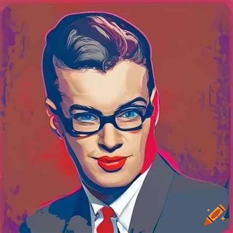 Retro Artwork Of A Stylish Businessman On Craiyon