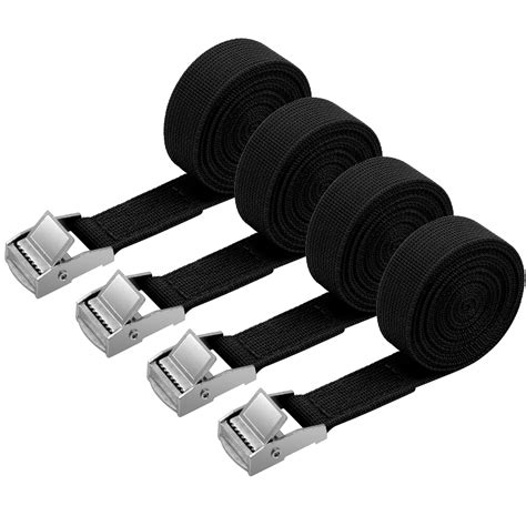 Buy URAQT Tie Down Straps 4 Pack Heavy Duty Tensioning Belts 2M