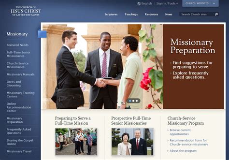 Lds Missionary Service Website Lds365 Resources From The Church