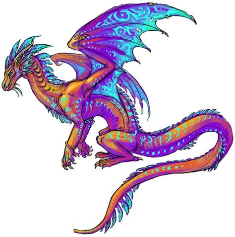 Rainwing Dragon Coloring Page - 318+ Popular SVG Design