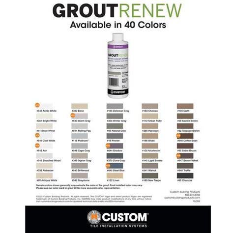 Custom Building Products Polyblend 370 Dove Gray 8 Fl Oz Grout Renew