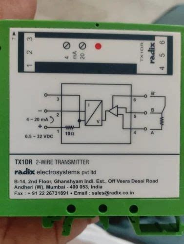 Radix Temperature Transmitter Tx1dr 24 Vdc At ₹ 1550piece In Mohali