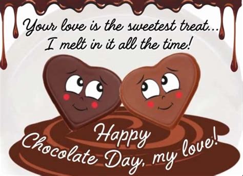 Chocolate Day Wishes For Your Love. Free Chocolate Day eCards | 123 ...