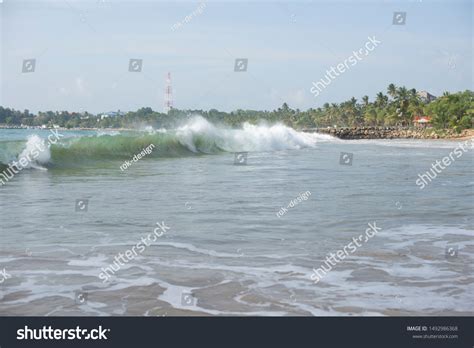 Waves Sri Lanka Beach Palms Stock Photo 1492986368 Shutterstock