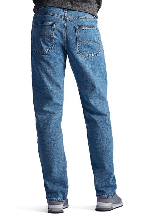 Мужские синие джинсы Lee 2008916 | PlanetJeans.ru