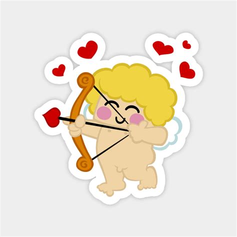 Nude Cupid Nude Magnet TeePublic