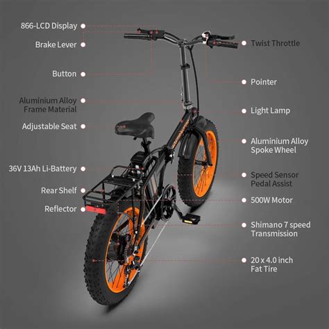 Aostirmotor A20 500w Fat Tire Folding Ebike W Twist Throttle Really Good Ebikes