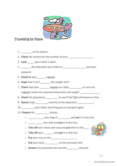 Airport Vocabulary Word Formation English Esl Worksheets Pdf And Doc